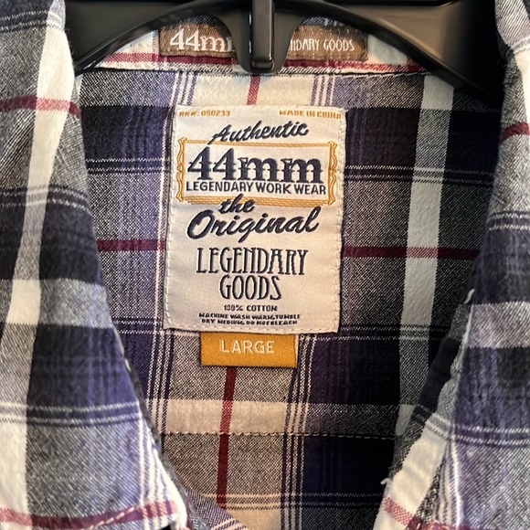 🍂3 for $15🍂 Men’s Legendary Goods Flannel - Picture 3 of 4